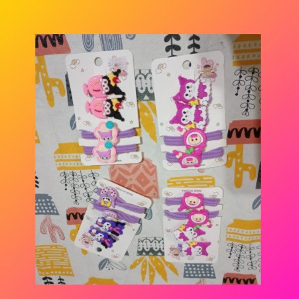 Producto - Kit 2 colitas+ 2 broche