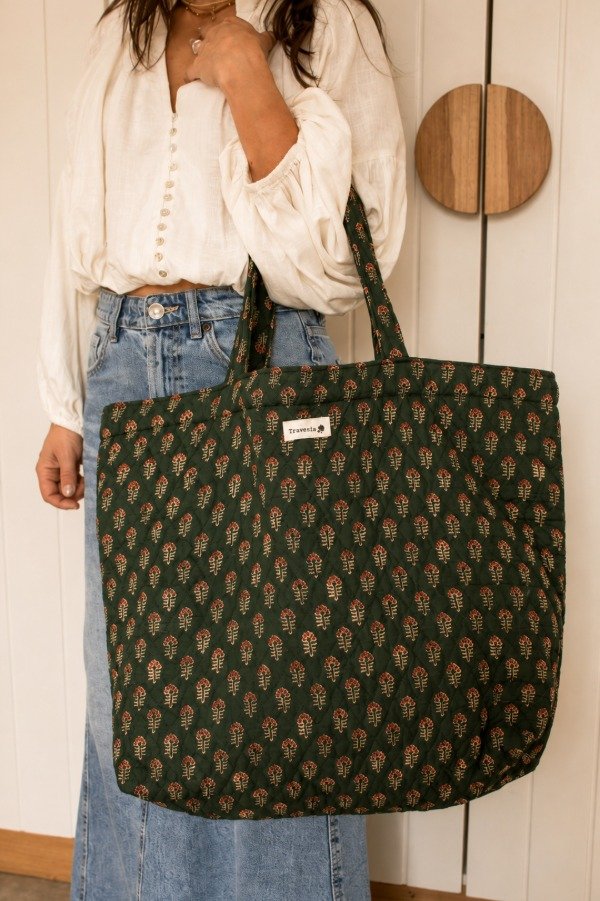 Producto - Bolso XXL Verde Inglés