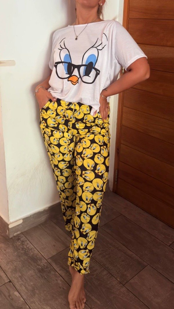 Producto - Pijama Animado Largo Tweety Lents