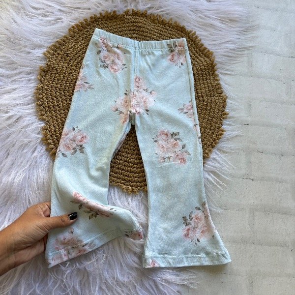 Producto - Calza Oxford Mila fondo CELESTE línea niñas hasta el talle 16