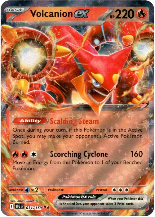 Producto - Volcanion ex - 031/159 - Journey Together - Holo