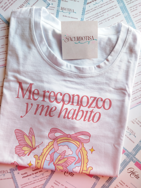 Producto - Remera Me reconozco y me habito