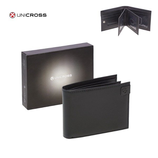 Producto - BILLETERA HOMBRE DE CUERO UNICROSS 62.B1100