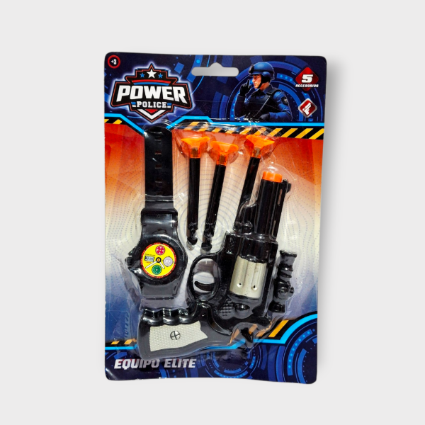 Producto - Pistola Power Police con Reloj