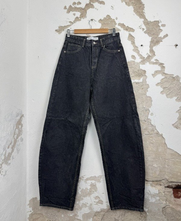 Producto - Jean Bershka Baggy Black