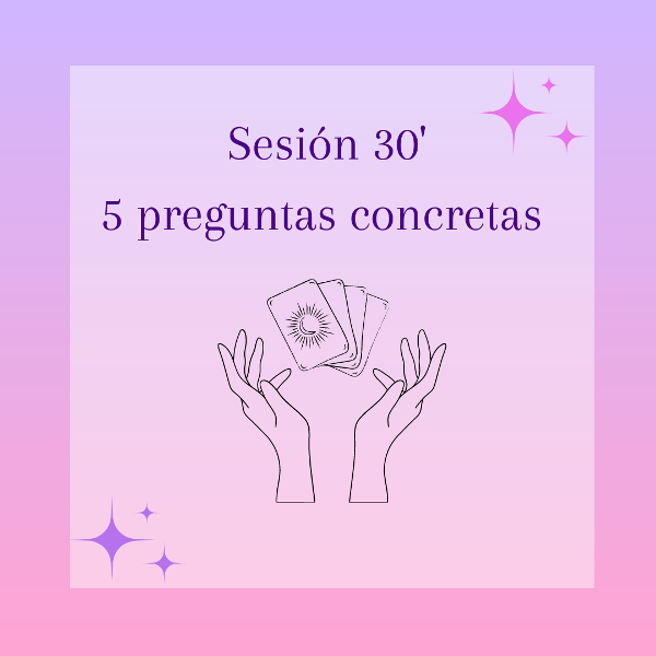 Producto - 5 Preguntas concretas (30 min)