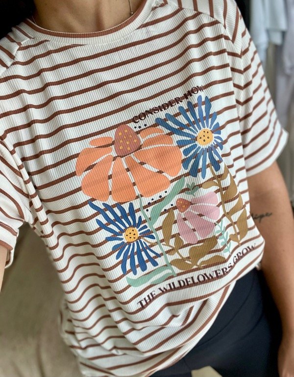 Producto - Remeron estampado flor