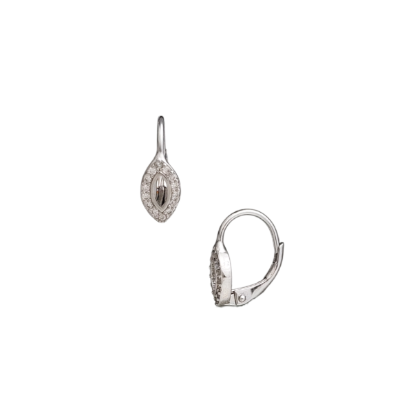 Producto - Aros Colgantes Plata 925 Leyla