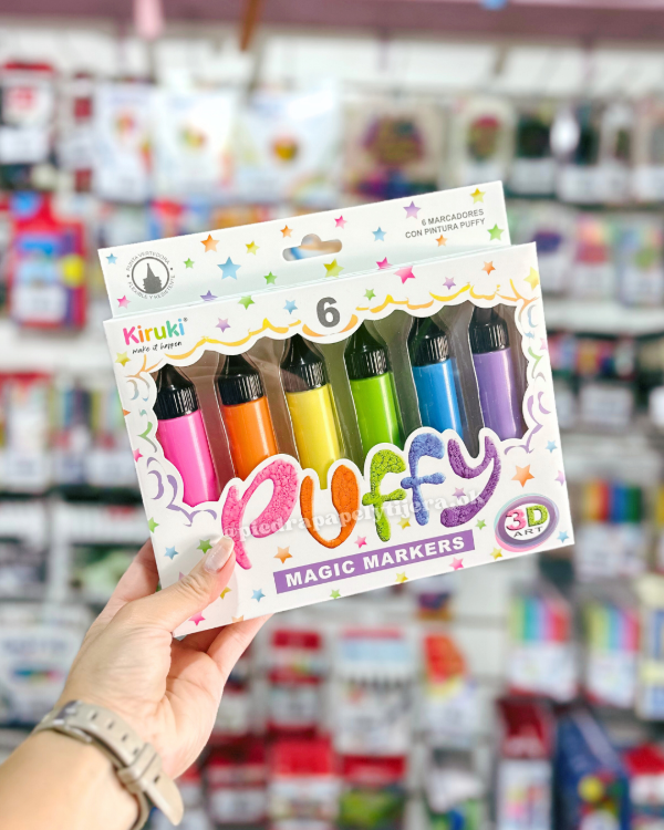 Producto - Marcadores kiruki PUFFY x6