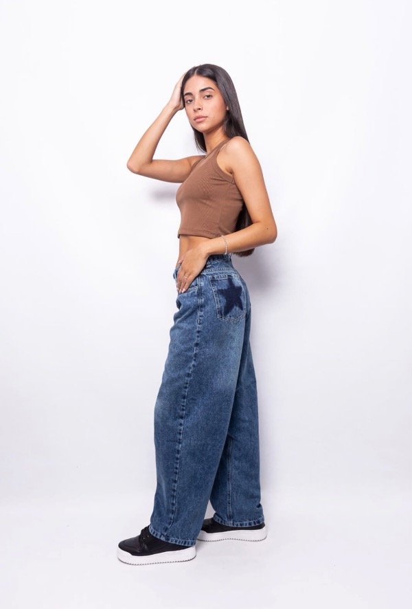 Producto - Baggy Star azul