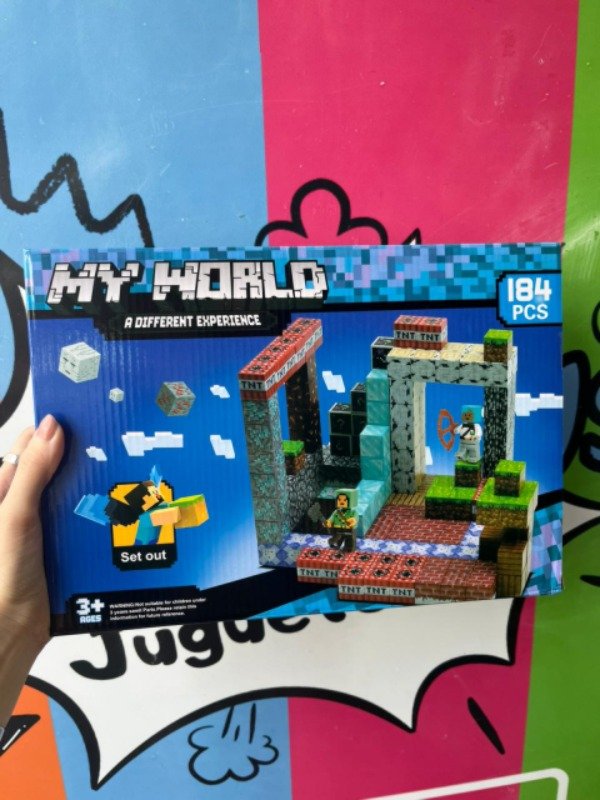 Producto - Cubos magnéticos Minecraft x184