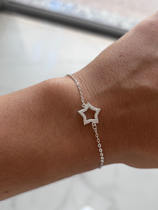 Producto - Pulsera estrella micropave