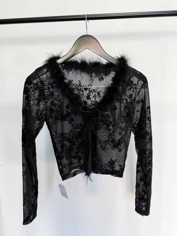 Producto - Top tull gamuzado PRADA