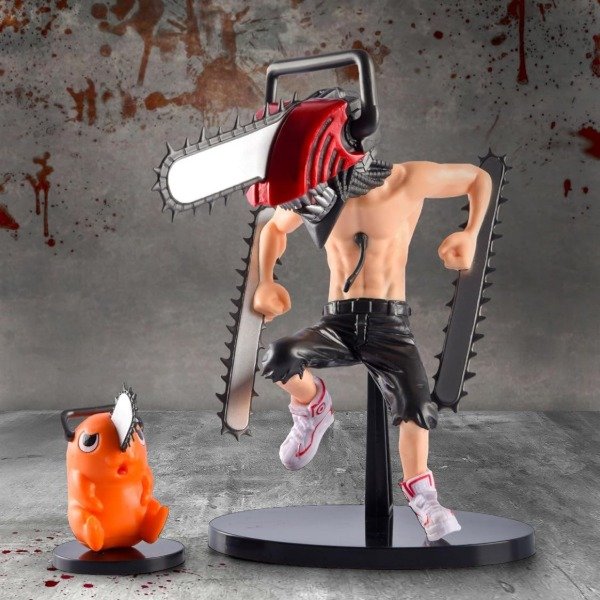 Producto - Denji y Pochita - CHAINSAW MAN (23cm)