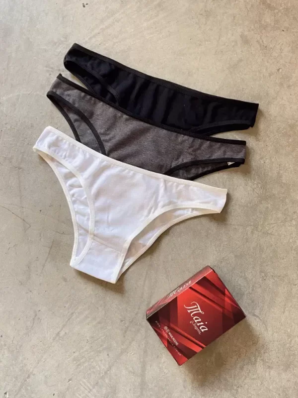 Producto - Pack x3 vedetinas de algodón maia