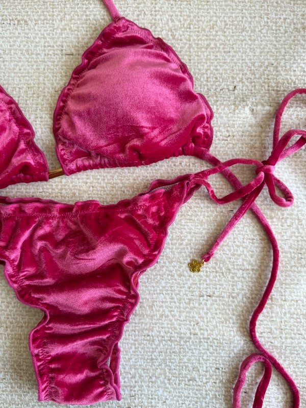 Producto - BIKINI  TERCIOPELO PINK - 1