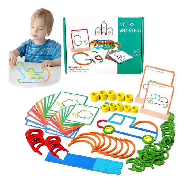 Producto - Juguete Creativo Sticks and Rings