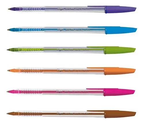 Producto - Bolígrafo Filgo Stick Colores x 6