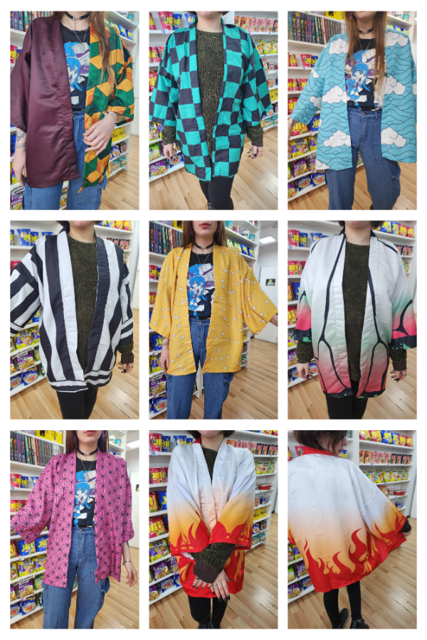 Producto - Haoris Demon Slayer (ingrese para elegir) talle unico