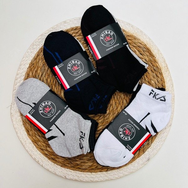 Producto - Docenas Soquetes Zhibao Estampado Caballero - 0