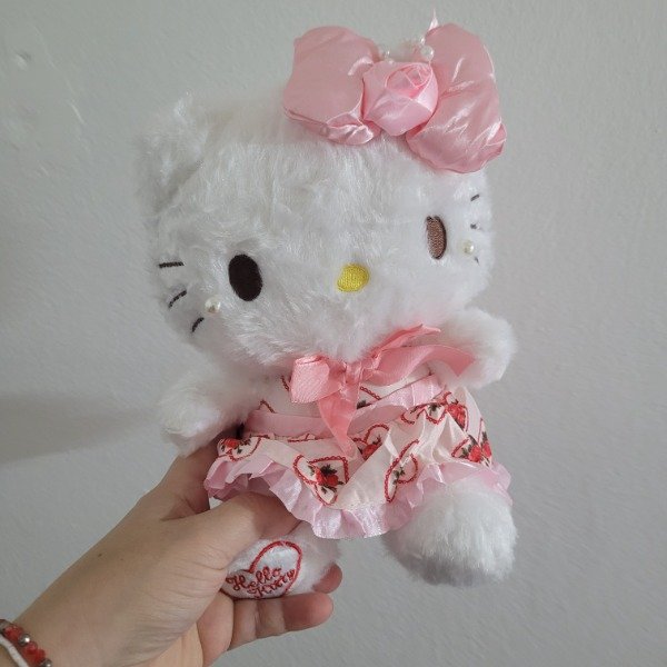 Producto - PELUCHE HELLO KITTY PINK FLOWER