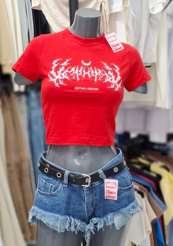 Producto - Babyy tee Red