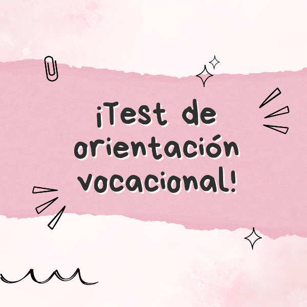Producto - Test de orientación vocacional