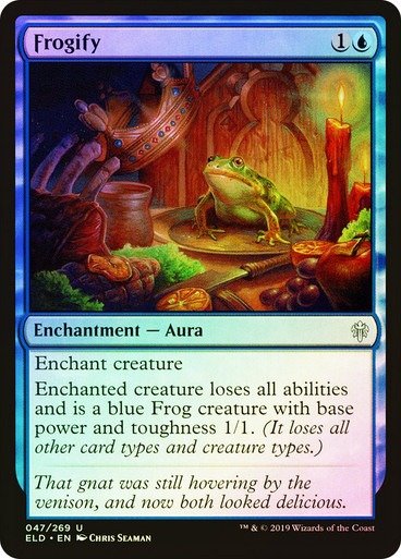 Producto - Frogify Foil  Throne of Eldraine