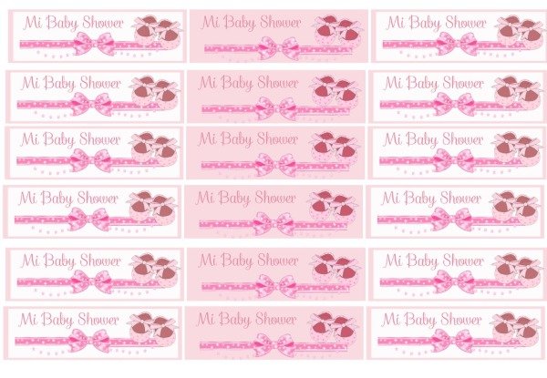 Producto - LAMINA BABY SHOWER ZAPATITOS OBLEAS