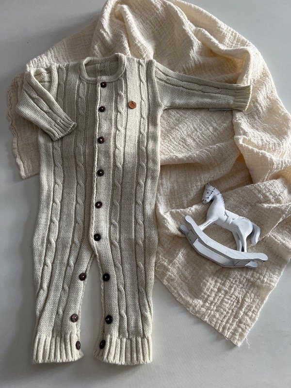 Producto - Enterito BC tejido Tiza