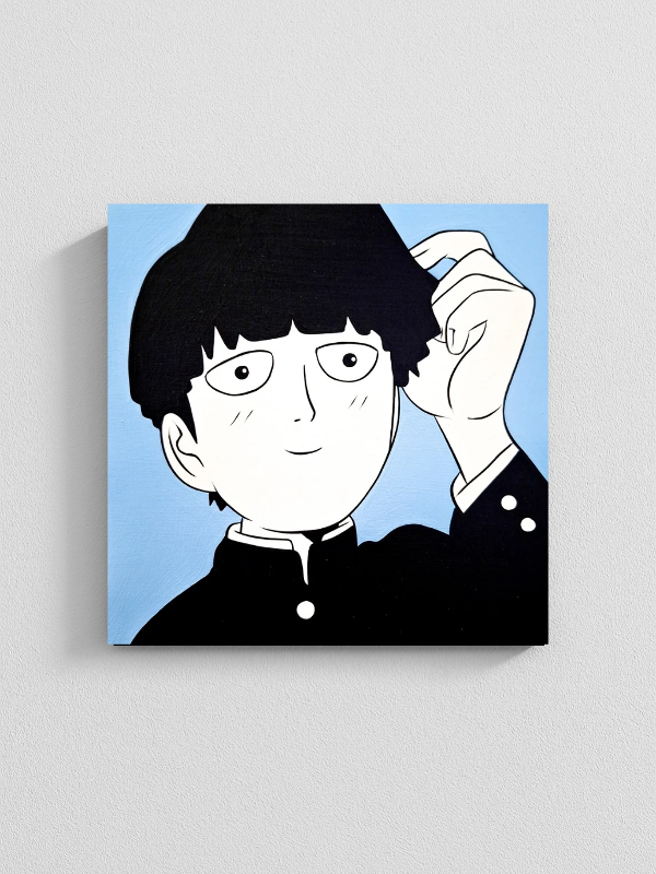 Producto - Cuadro Mob Psycho 100 (17x17cm)
