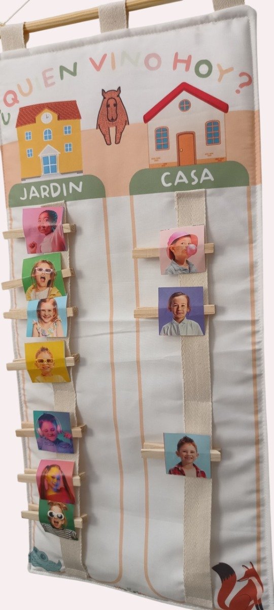 Producto - Panel de asistencias JARDIN - CASA - 2