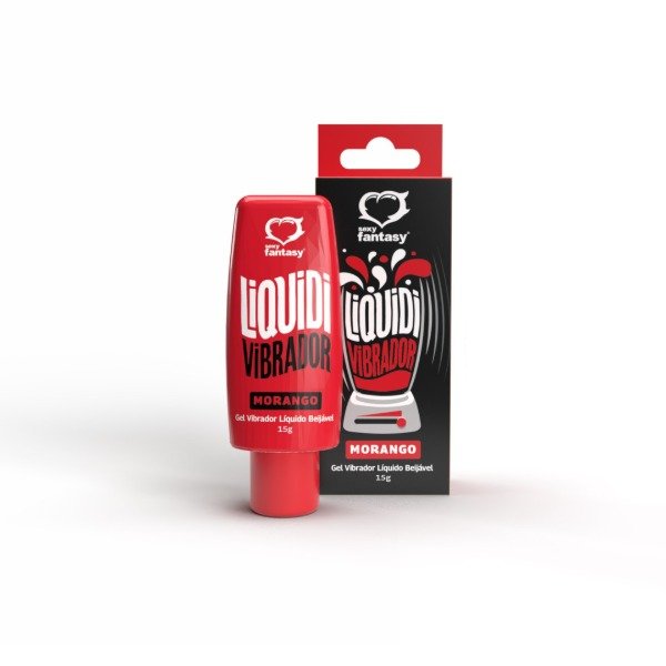 Producto - Gel Vibrador Líquido con Sabor a Fresa, 15 g - 0