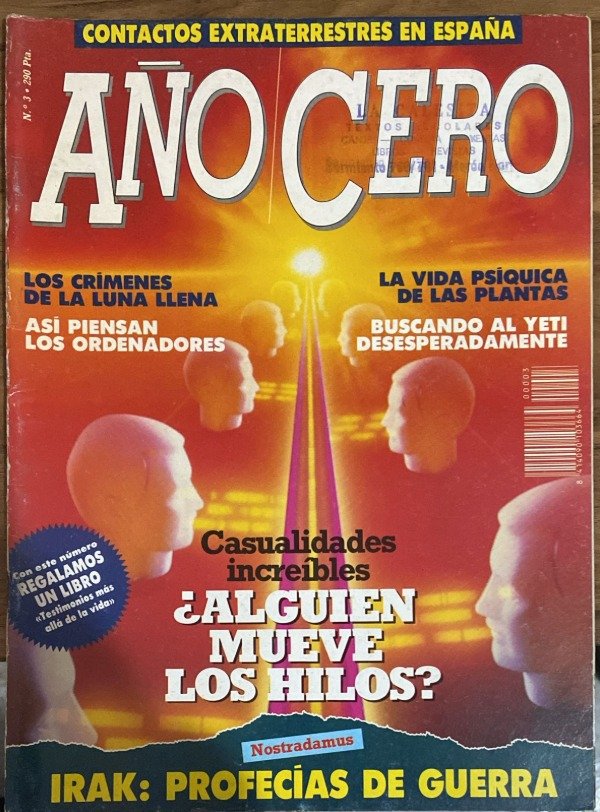 Producto - REVISTA AÑO CERO NO.3 OCTUBRE 1990