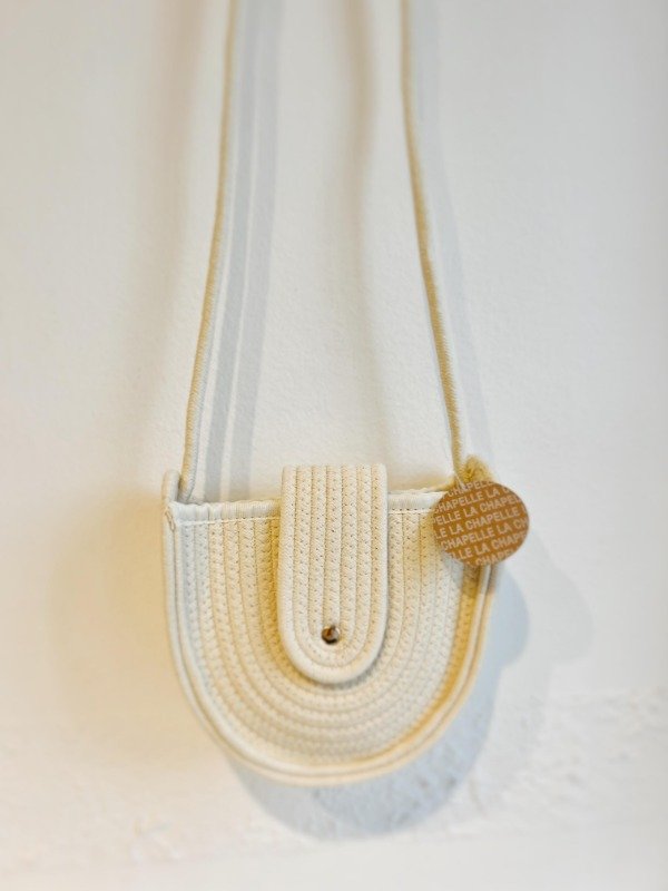 Producto - Cartera la chapelle macrame beige