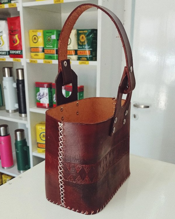 Producto - Matera Rectangular (marrón)