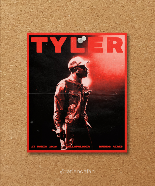 Producto - Poster TYLER Lolla ARG