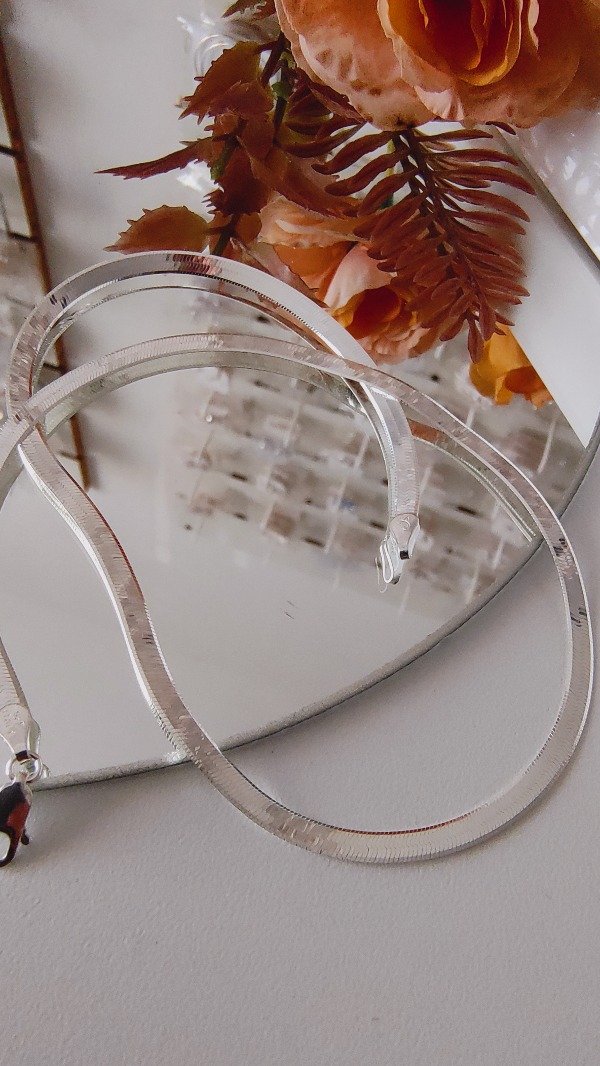 Producto - Cadena chata Silver