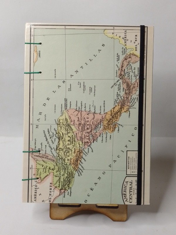 Producto - Bitácoras Especiales AMERICA CENTRAL Mapas de Sapiens 1953