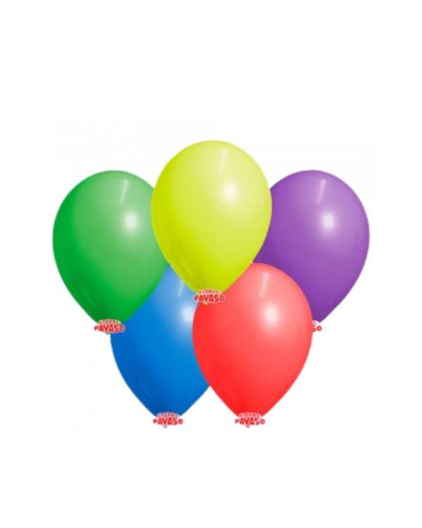Producto - Globby 12" Liso Decorador Colores Surtido x25 Unidades