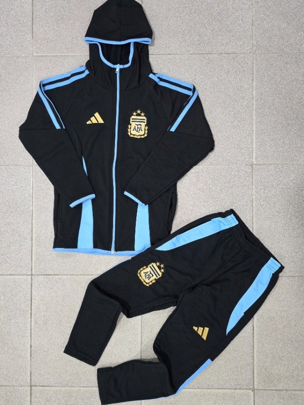 Producto - Conjunto Selección Argentina Negro y Celeste Niño
