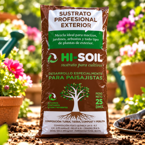 Producto - Sustrato profesional Exterior Hi-soil