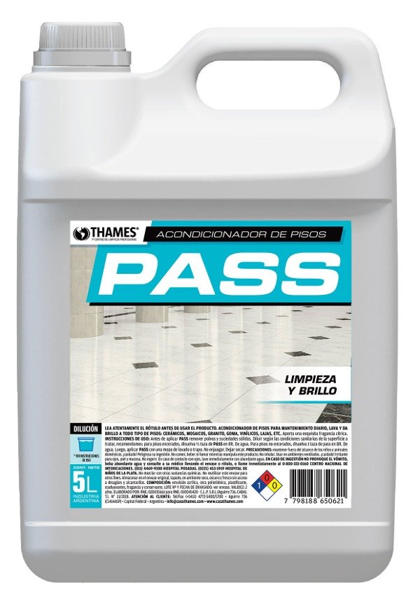 Producto - Acondicionador de pisos - Pass