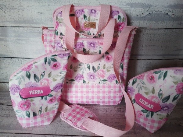 Producto - Set matero flores