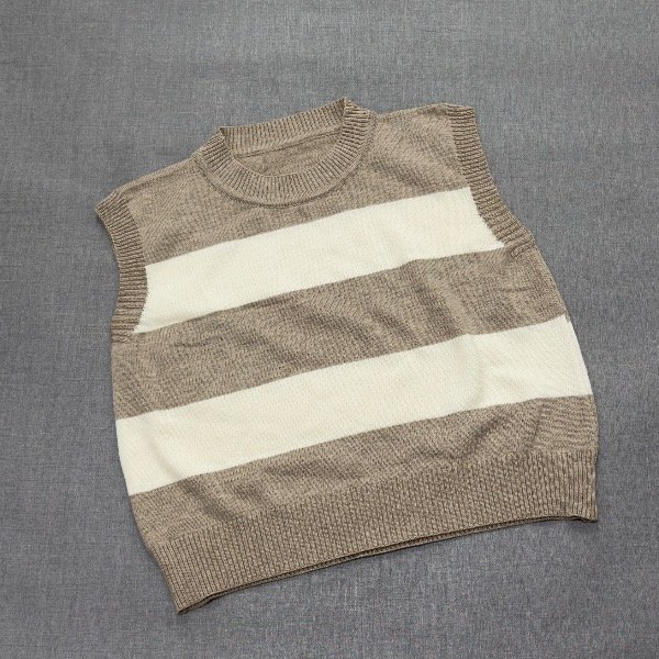 Producto - Chaleco de bremer beige con blanco