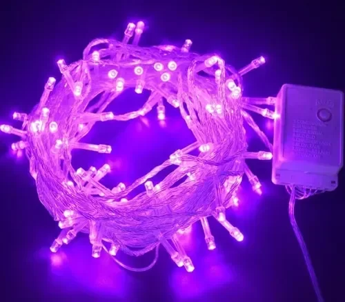 Producto - Guirnalda Led Luces Navidad VIOLETA