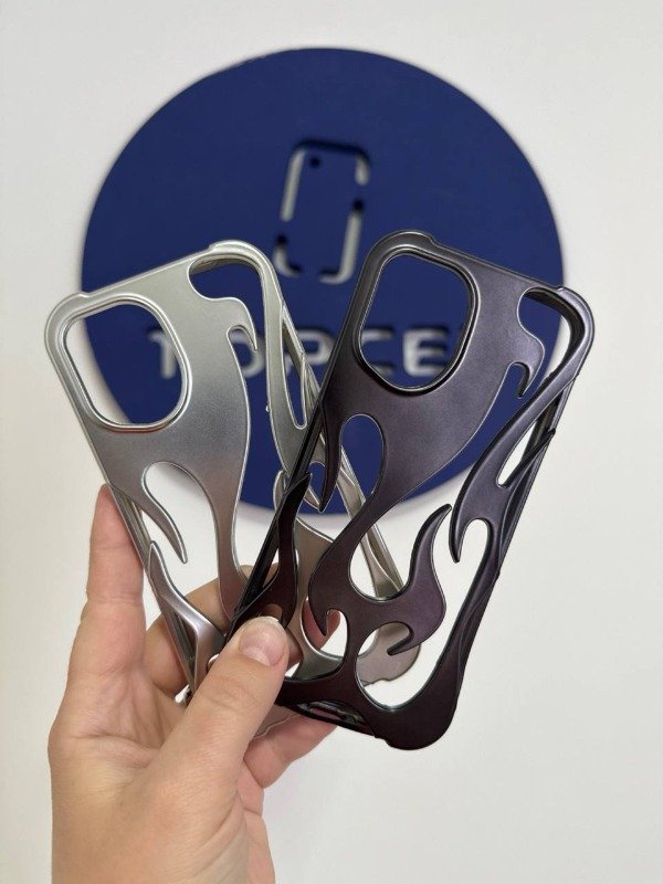 Producto - FUNDA TPU FLAME CROMADA PARA IPHONE 11