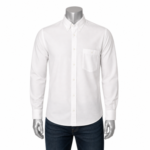 Producto - Camisas lisas Jean Cartier Calidad Superior Cuello Inglés Con Bolsillo