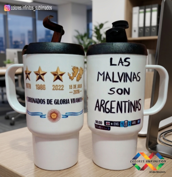 Producto - JARROS TERMICOS POLIMERO 500CC -DISEÑOS VARIOS ESTAMPADOS SUBLIMADOS - 0