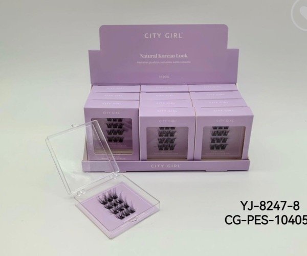 Producto - pestañas estilo koreano city girl glam look